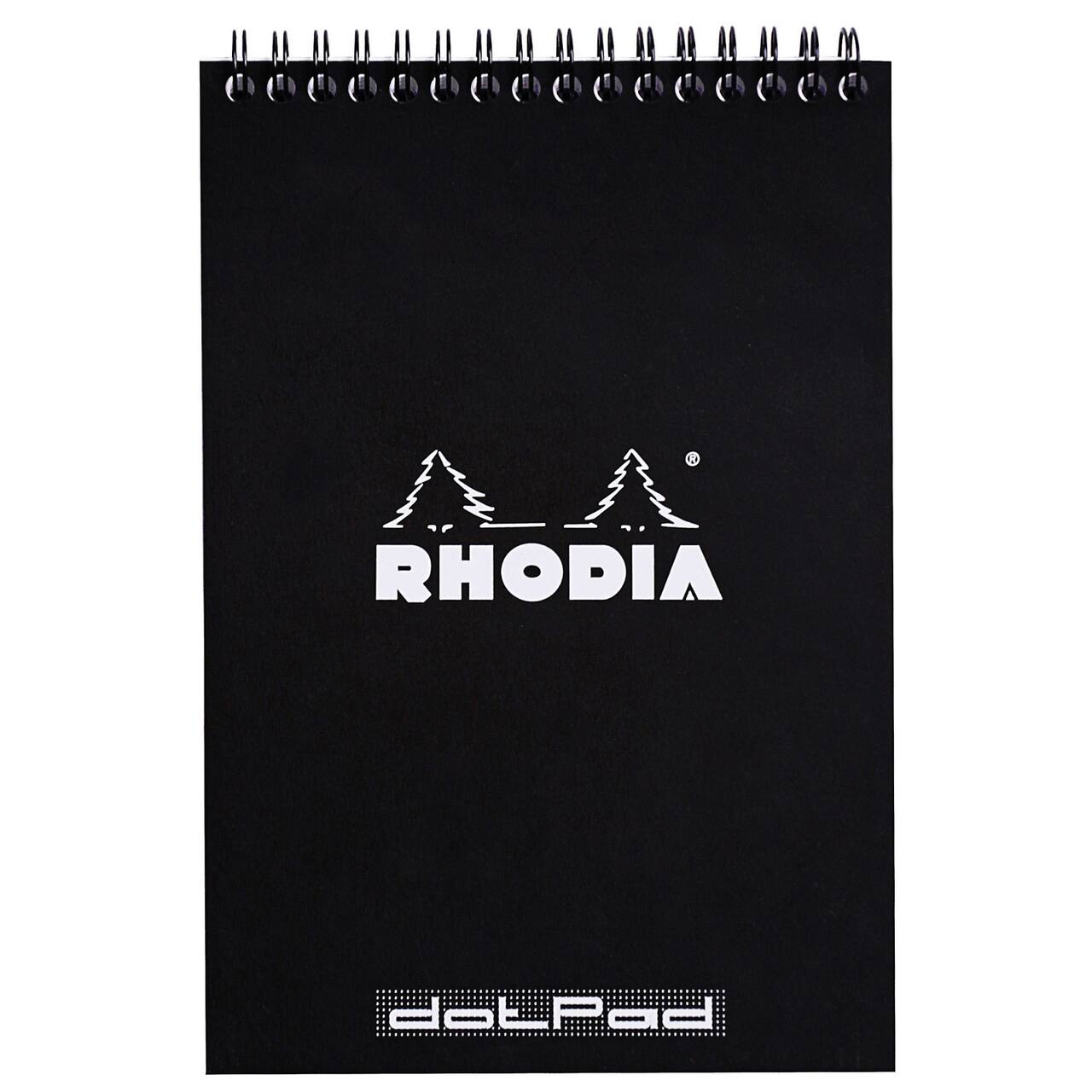 Rhodia&#xAE; Wire-Bound dotPad, 6&#x22; x 8.25&#x22;